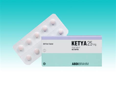 Abdi İbrahim İlaç Ketya 25 mg 30 Tablet