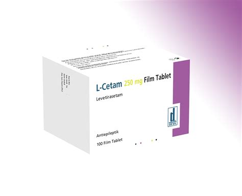 Deva İlaç L-Cetam 250 mg 100 Tablet