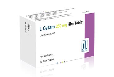 Deva İlaç L-Cetam 250 mg 50 Tablet