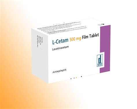 Deva İlaç L-Cetam 500 mg 100 Tablet