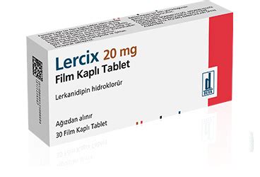 Deva İlaç Lercix 20 mg 30 Tablet