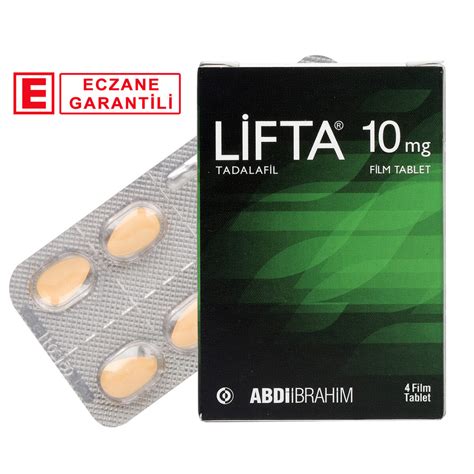 Abdi İbrahim İlaç Lifta 10 mg 4 Tablet