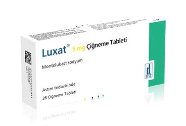 Deva İlaç Luxat 5 mg 28 Çiğneme Tableti
