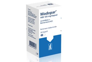 Deva İlaç Madopar HBS 125 mg 30 Kapsül