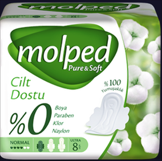 Molped Pure&Soft Normal 8 Adet