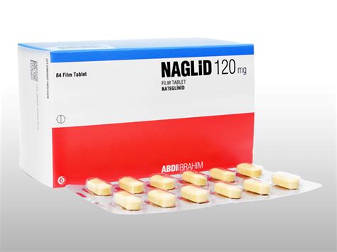 Abdi İbrahim İlaç Naglid 120 mg 84 Tablet