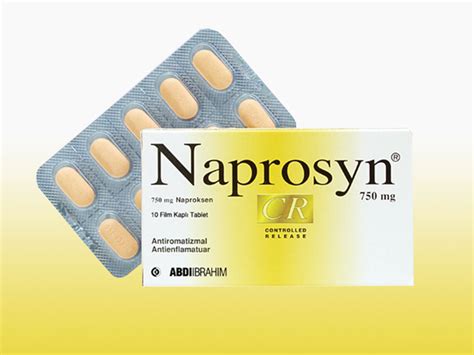 Abdi İbrahim İlaç Naprosyn CR 750 mg 10 Tablet