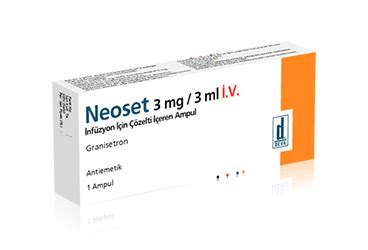 Deva İlaç Neoset 3mg/3 ml IV 1 Ampül