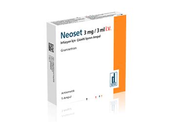 Deva İlaç Neoset 3mg/3 ml IV 5 Ampül