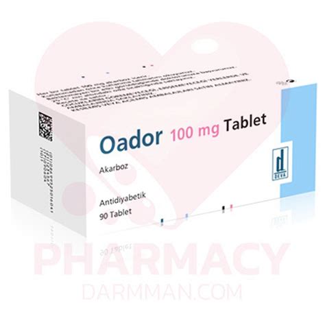 Deva İlaç Oador 100 mg 90 Tablet