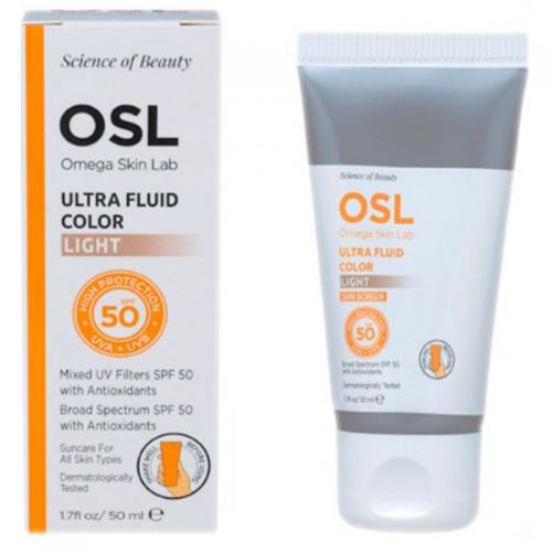 Osl - Omega Skin Lab Ultra Fluide Color Spf50+ Güneş Koruyucu Krem 50 ml - Light