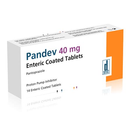 Deva İlaç Pandev 40 mg 14 Enterik Kaplı Tablet