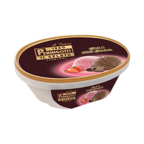 Pernigotti IL Gelato Çilek & Sütlü Çikolata (850 Ml) - Yerli Tüket