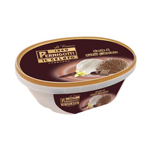 Pernigotti IL Gelato Sütlü Çikolata & Sade Dondurma (850 Ml) - Yerli Tüket