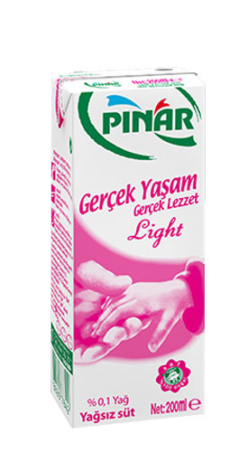 Pınar Light Süt 200 Ml