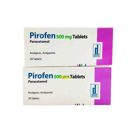 Deva İlaç Pirofen 500 mg 20 Tablet