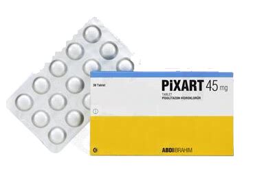 Abdi İbrahim İlaç Pixart 45 mg 30 Tablet