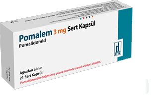 Deva İlaç Pomalem 3 mg 21 Kapsül