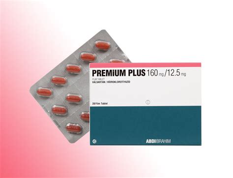 Abdi İbrahim İlaç Premium Plus 160-12.5 mg 28 Tablet