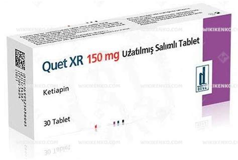 Deva İlaç Quet XR 150 mg 60 Tablet
