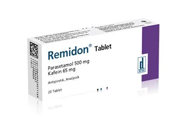 Deva İlaç Remidon 500/65 mg 20 Tablet