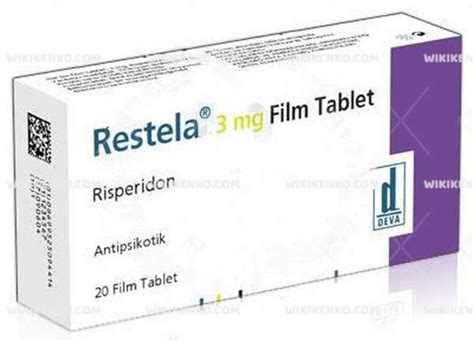 Deva İlaç Restela 3 mg 20 Tablet