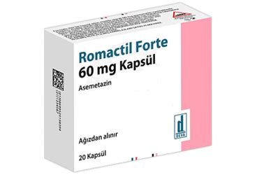 Deva İlaç Romactil Forte 60 mg 20 Kapsül