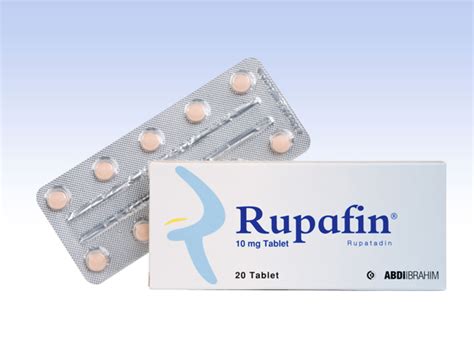 Abdi İbrahim İlaç Rupafin 10 mg 20 Tablet