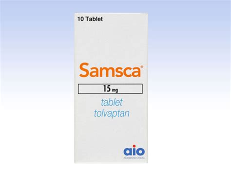 Abdi İbrahim İlaç Samsca 15 mg 10 Tablet