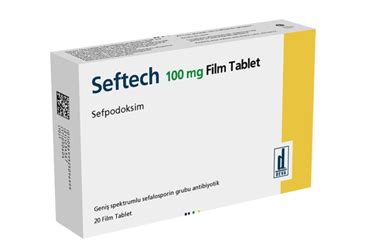Deva İlaç Seftech 100 mg 20 Tablet