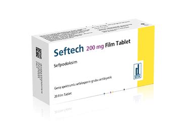 Deva İlaç Seftech 200 mg 20 Tablet