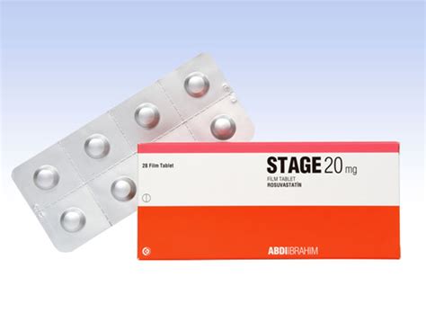 Abdi İbrahim İlaç Stage 20 mg 28 Tablet