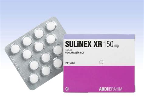 Abdi İbrahim İlaç Sulinex 150 mg XR 28 Tablet