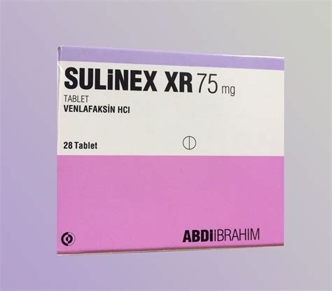 Abdi İbrahim İlaç Sulinex 75 mg XR 28 Tablet