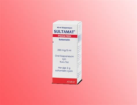 Atabay İlaç Sultamat Şurup 250 mg 40 ml