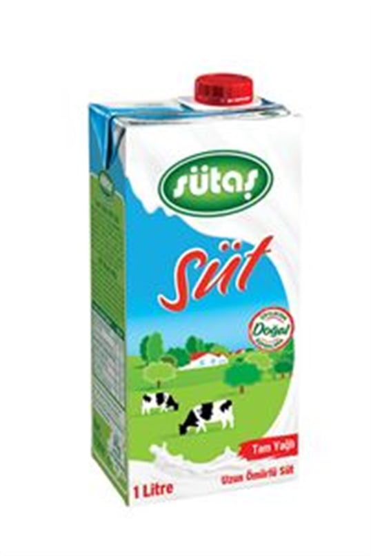 Sütaş Süt 1 Lt-Yağlı ( Uht)