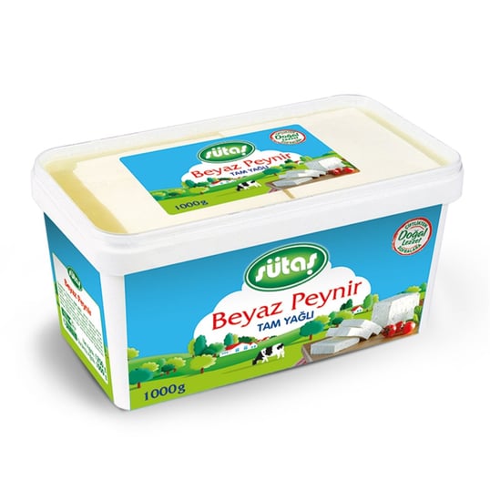 Sütaş Tam Yağlı Beyaz Peynir 1000 Gr