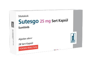 Deva İlaç Sutesgo 25 mg 28 Kapsül