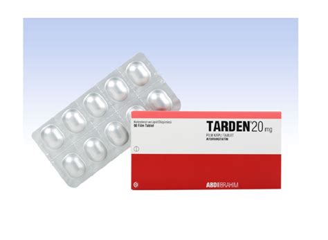 Abdi İbrahim İlaç Tarden 20 mg 90 Tablet