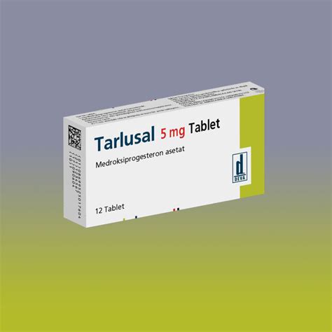Deva İlaç Tarlusal 5 mg 12 Tablet