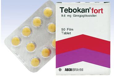 Abdi İbrahim İlaç Tebokan Fort 40 mg 50 Tablet