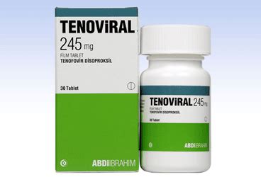 Abdi İbrahim İlaç Tenoviral 245 mg 30 Tablet