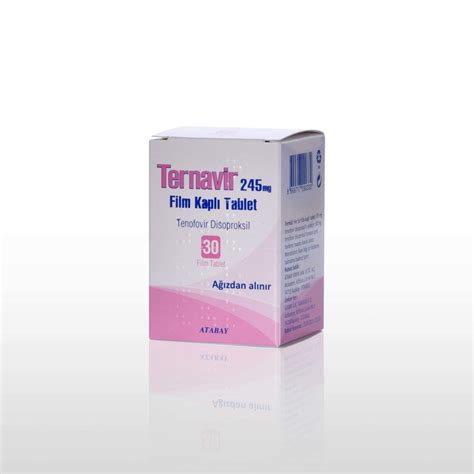 Atabay İlaç Ternavir 245 mg 30 Tablet