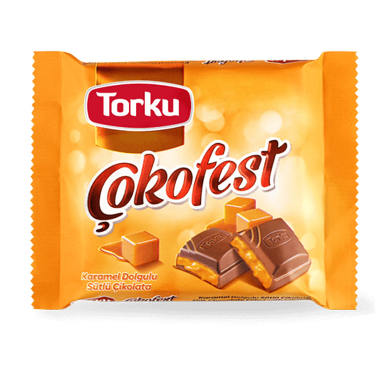 Torku Çokofest Karamelli Sütlü Çikolata 60 Gr