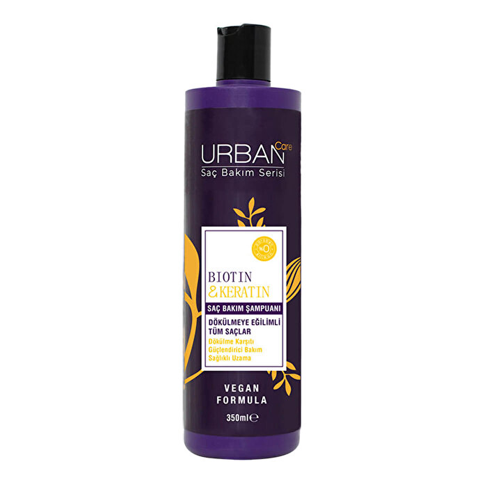 Urban Care Saç Bakım Şampuanı Biotin & Keratin Dökülme Karşıtı 330 ml