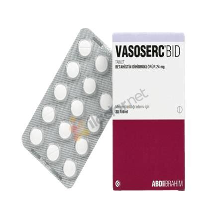 Abdi İbrahim İlaç Vasoserc Bid 24 mg 30 Tablet