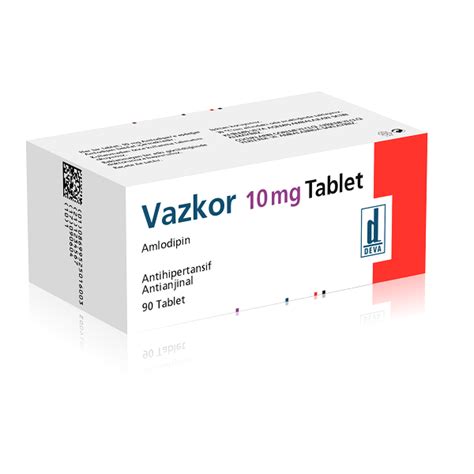 Deva İlaç Vazkor 10 mg 90 Tablet