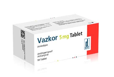 Deva İlaç Vazkor 5 mg 90 Tablet
