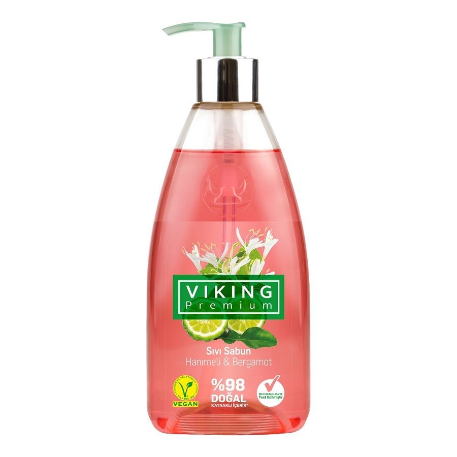 Viking Premium Sıvı Sabun Hanımeli Bergamot 500 Ml